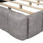 Grand lit plateforme tapissier Modern-1377306656
