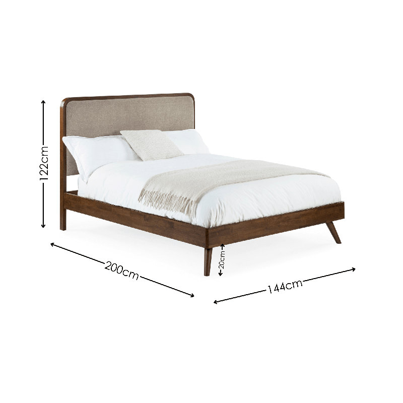 Genao Upholstered Bed, Kingsize (5')
