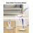 Steam Mop - 10-in-1 Multipurpose Handheld Steam Cleaner Detachable Floor Steamer For Hardwood/tile/laminate Floors Carpet With 11 Accessories For Whole Home Use