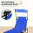 Adjustable Reclining Lounge Chairs Steel Frame Beach Pool Patio Sunshade-1718528633