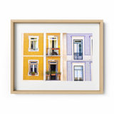 The Woman In The Window Print by Joseph Regan
