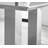 Eubanks High Gloss Double Pillar Dining Table Set with 6 Luxury Faux Leather Dining Chairs-196662161-196662160