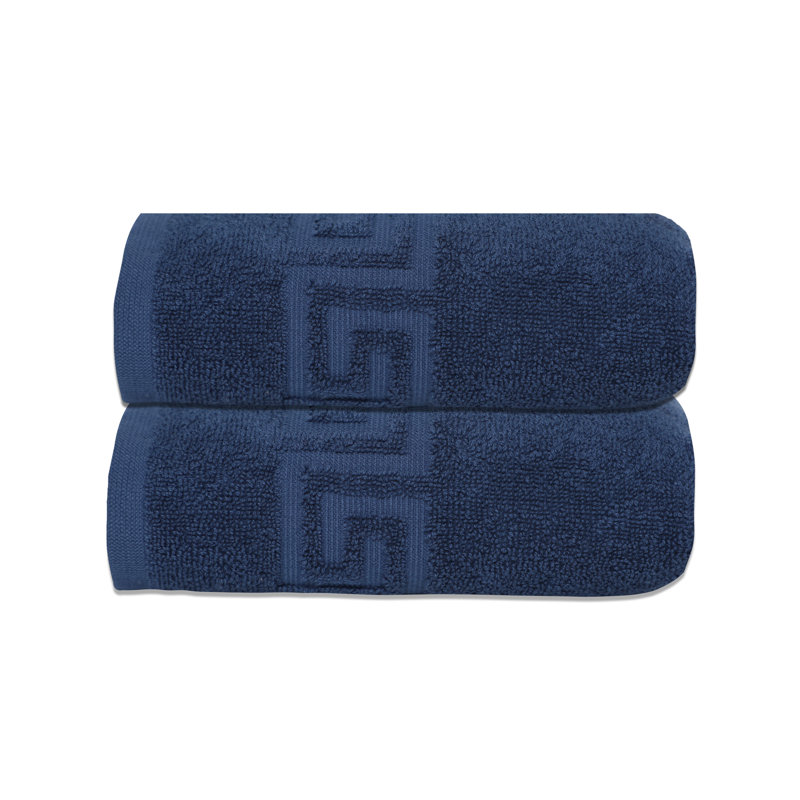 Duplantis Turkish Cotton Midweight Jacquard Hand Towels