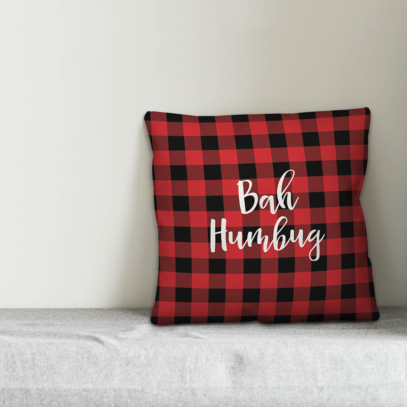 Oreiller Bah Humbug in Buffalo, Housse de coussin