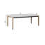 Barclay 81'' Stone Outdoor Dining Table-1629345619