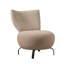 Fauteuil de chambre en chenille de 25,2 po Kyzer-1159745682