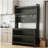 Metal storage shelf