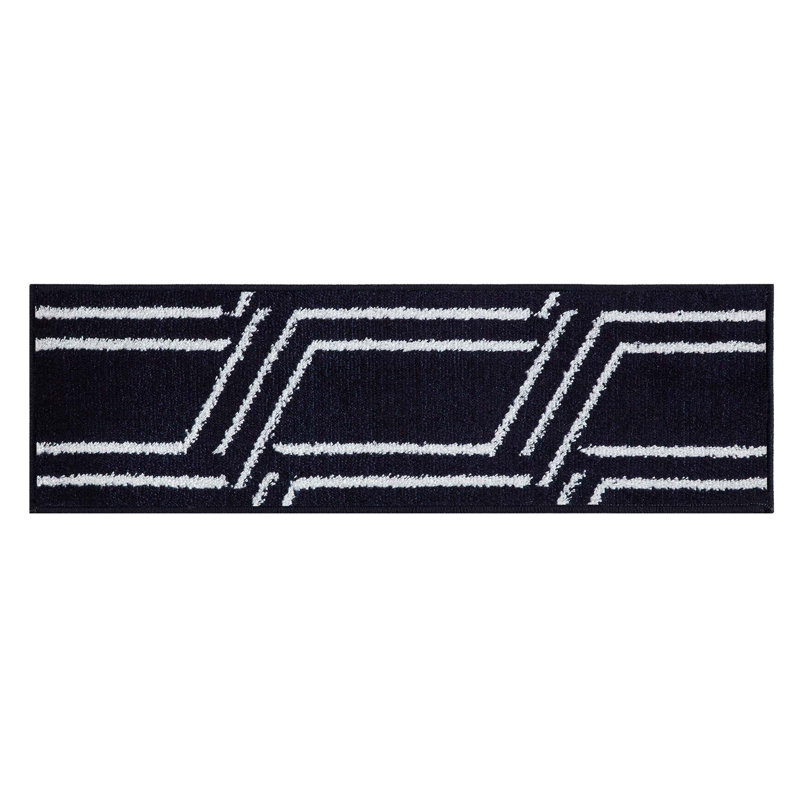 Tapis d'escalier Marlie, Bleu marine