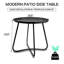 Table d'appoint ronde en métal pour patio-50698566