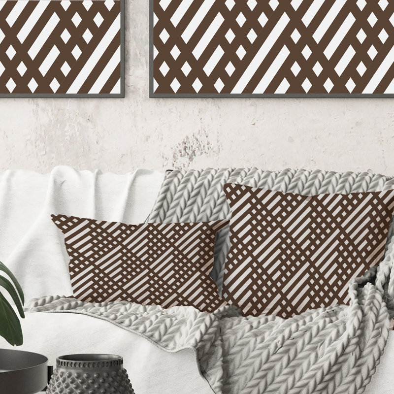 Geometric Throw Pillow