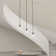 Flitwick 3 - Light Cluster Teardrop Pendant With Crystal Accents