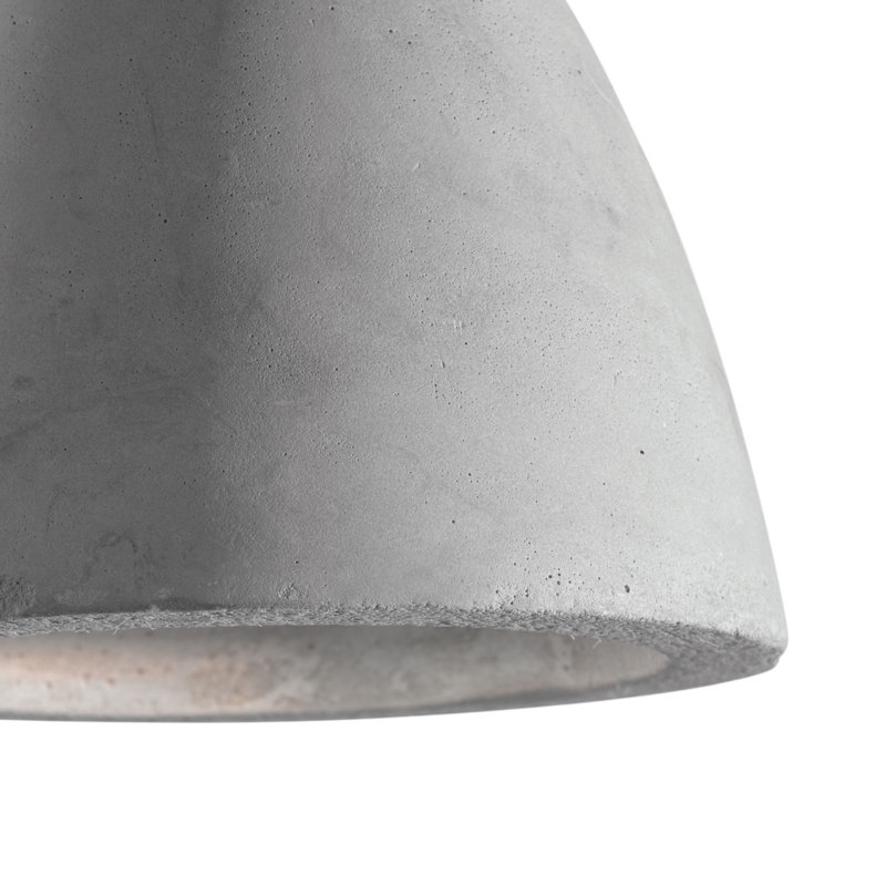 1 - Light Grey Unique/Statement Pendant