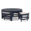 Table basse en rotin avec bancs Raffles-71441851-71441871