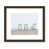 Walnut Wood Grain Framed Paper