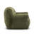Compression 42.5" WVelvet Adult Bean Bag Chair With Storage Armrest-2109394223