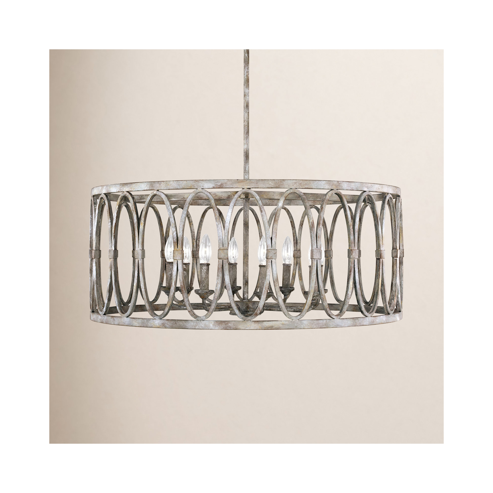 Alverstone Outdoor Steel Chandelier