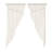 Layden Cotton Solid Semi-Sheer Rod Pocket Curtain Panels