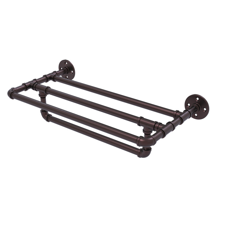 Porte-serviettes mural Bayer, Bronze antique