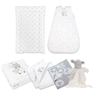 6-tlg. Babybettwäsche-Set