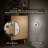 Bubble Acrylic Column Metal Plated Plug-In Night Light With Light Sensor, 1600K Amber, Sliding