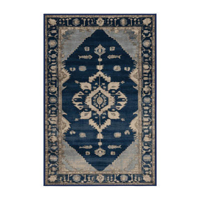 Machine Washable Overdyed Gray Area Rug