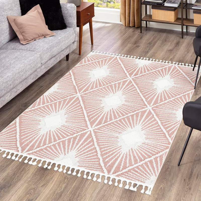 Kahil Geometric Indoor Rug, Rectangle 9' x 12'