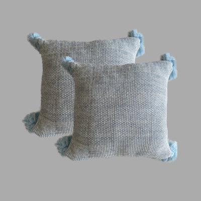  100% Cotton Throw Square Pillow Cover