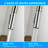 18 in. Single Handle Pull Down Sprayer Kitchen Faucet with 360° Spout Swivel in Brushed Nickel