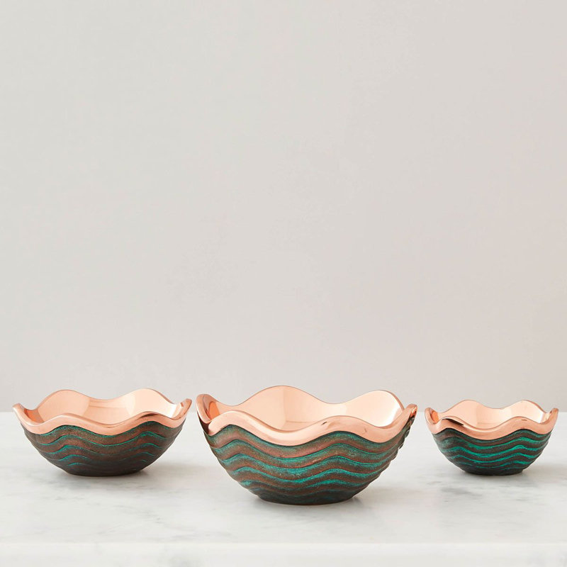 Nambe Copper Canyon Bowl 7 In Dia