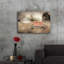 «Pumpkin Harvest Barn» par Lori Deiter, art mural en verre acrylique-840665262