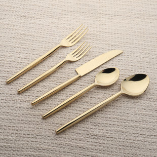 INOX Artisans Lori Stainless Steel Flatware - Service for 4