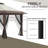 Outsunny 13' x 13' Pop Up Gazebo with Netting