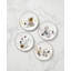 Peanuts Easter Snoopy 4-Piece Accent Plates Set