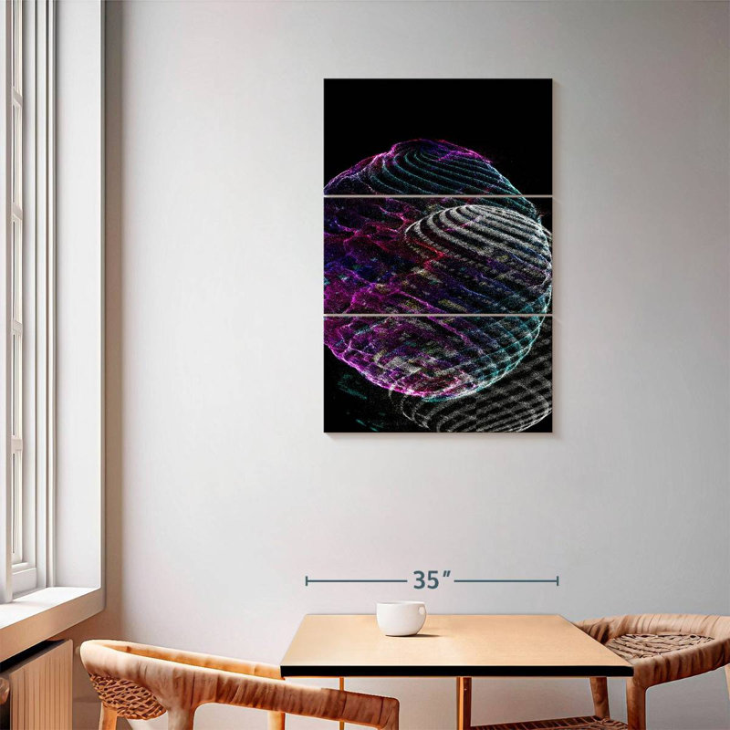 Avery Particles III, 57" H x 36" W