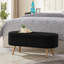 Banc de rangement avec repose-pieds ovale Luxury-139692252