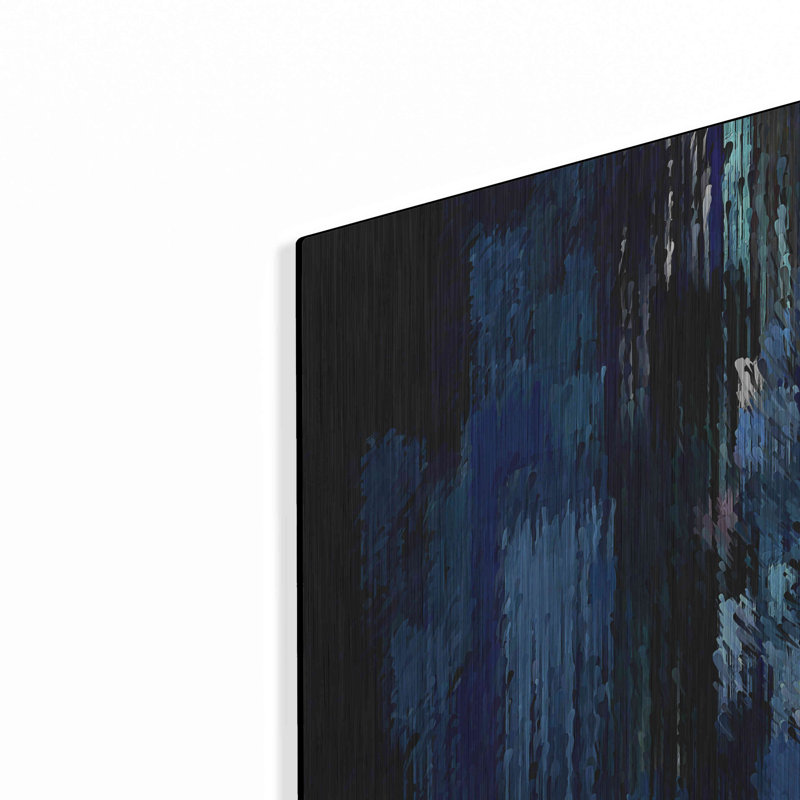 «Urban Brush 2» par David Manlove - impression sans cadre sur métal, L 36 po x H 24 po
