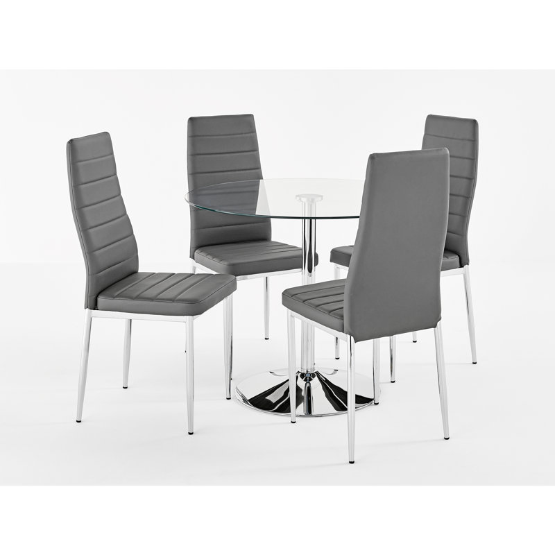 Croman 4 - Person Dining Set