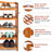 18 Pair Solid Wood Shoe Rack
