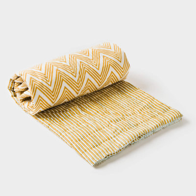 Quilted Throw Blanket