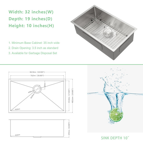 Dimensions du produit