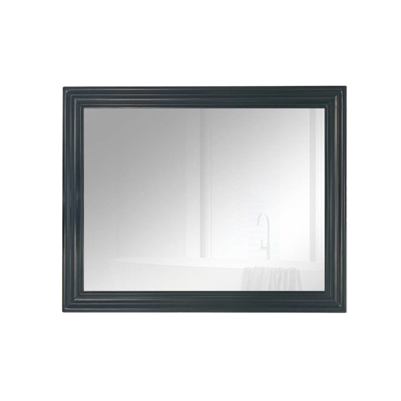 Miroir de salle de bain Kampbell, Gris foncé