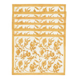 Granada Cornflower Blue 100% Cotton Rectangle Placemats