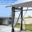 10' X 12' Gazebo With Netting, Double Roof Canopy For Deck, Backyard, Lawn, Garden, Firm Metal Frame, Dark Gray 2 Solid