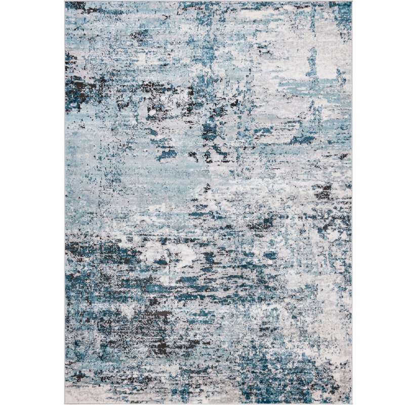 Sumiko Abstract Indoor Rug, Rectangle 7'1" x 10'