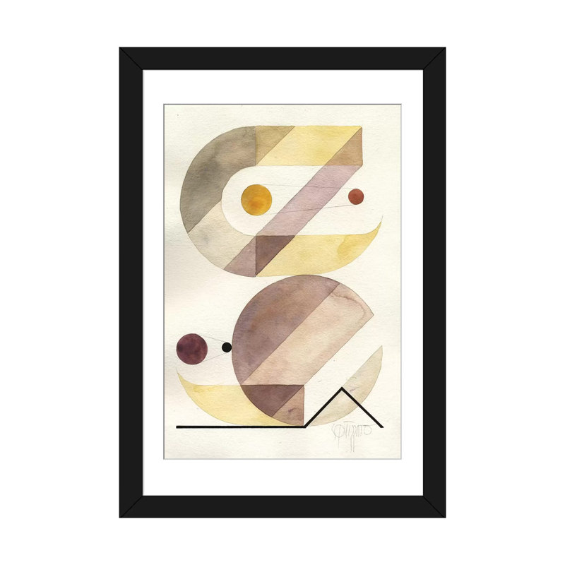 « openspaces xxxii », reproduction sur toile, H 24 po x l 16 po x P 1 po, Papier d'art encadré noir, Blanc
