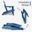 Foldable HDPE Outdoor Adirondack Chair With Cup Holder-21656035-29040197