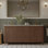 Meuble-lavabo double 72 po avec marbre de Carrare Nova
