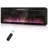 Alais Ultra-Thin Silence Linear Electric Fireplace, Recessed Wall Mounted Fireplace,12 Adjustable Flame Color & Speed,Touch Screen Remote Control with 8h Timer-1550110165