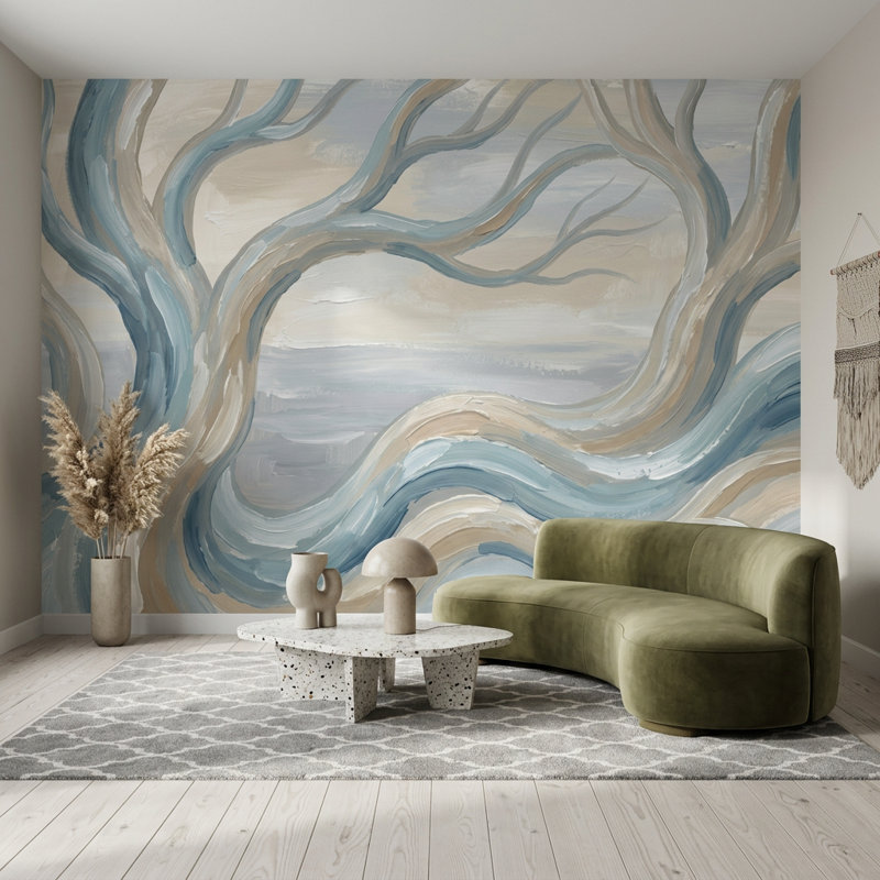 Papier peint fond blanc fond blanc amovible fond mural, 140 po x 108 po, Peler et coller