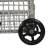 Trexm Outdoor Lounge Chair, Patio Chaise Lounge With 5-Position Backrest, Rattan Outdoor Lounge Chair With Cushion And Wheels For Poolside, Backyard, Garden-879237536